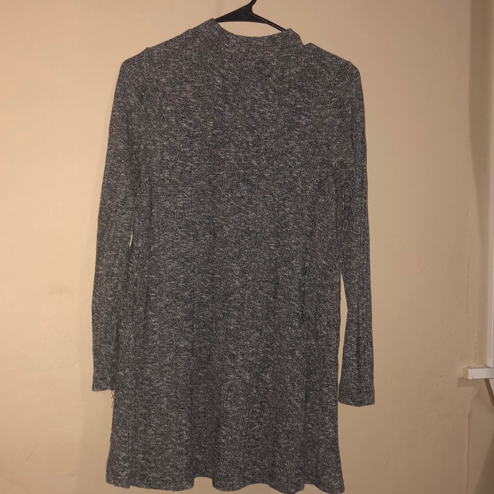 Gray mini, sweater dress! Size small
